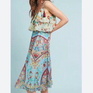 Hemant & Nandita Eros Kerchief Midi Dress